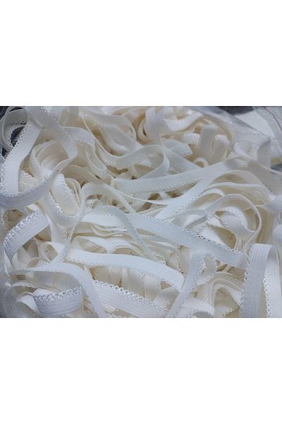 Hayal Sepeti Ecru Patterned Rubber Mouse 8Mm-5M Underwear Rubber 1 Pack 5Mt