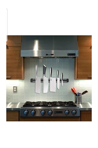 Alışverişhanem Mıknatıslı Paslanmaz Duvar Bıçak Askısı Standı 55 cm Aparat