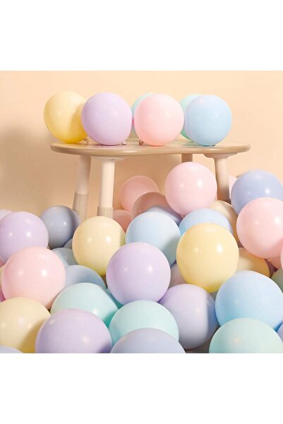 ATAKENT PARTİ بالونات معكرونة مقاس 12 بوصة - 25 قطعة متنوعة