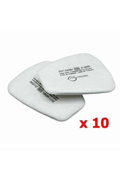 Titech Airless 5N11 N95 Partikül Toz Ve Sis Filtresi P2 (10'lu Paket)