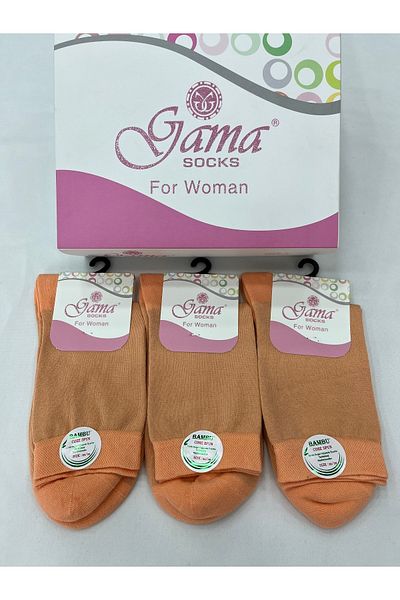Gama Çorap 3 части бамбукови естествени 100% тънки летни дамски чорапи без найлон