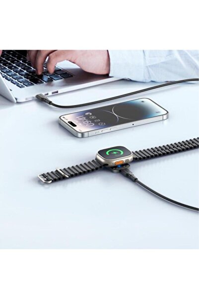 Mcdodo Ch-2061 Apple Watch Uyumlu Kablosuz Şarj Cihazı Beyaz