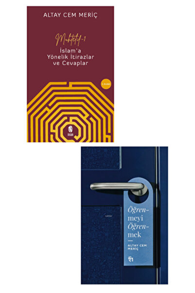 İnsan Kitap Altay Cem Meriç Kitapları 2'li Set / Muhtelif / Öğrenmeyi Öğrenmek