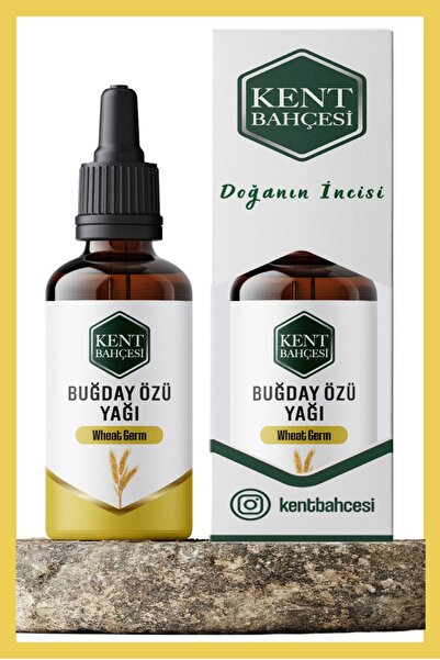 KENT BAHÇESİ Buğday Özü Yağı 100 ml Ruşeym Soğuk Sıkım %100 Saf Doğal Ve Katk...