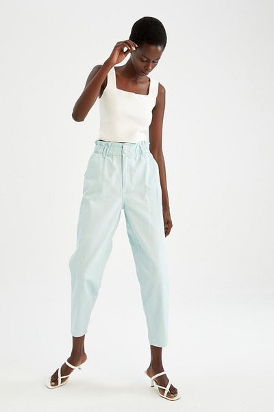 DeFacto Baggy-Hose aus Gabardine aus 100 % Baumwolle