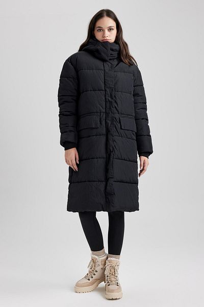DeFacto Wasserdichter aufblasbarer Parka – Kapuze, A6383ax23wn