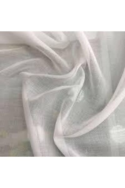 Kezban Tekstil Λευκό Μετρικό Χειροποίητο Τυλίγκο 90 cm Πλάτος 3 m Μήκος