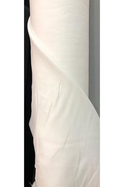 turkanlarhome Gabardine White Meter Fabric (TROUSERS,JACKET) (White)