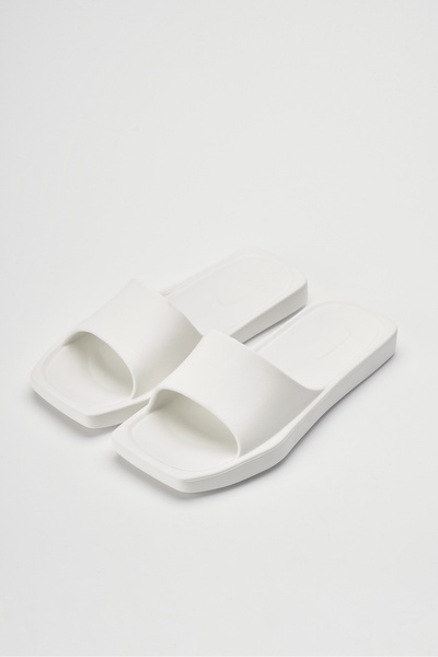 OZYO Papuci de plajă Gala White Eva - Papuci casual de vară