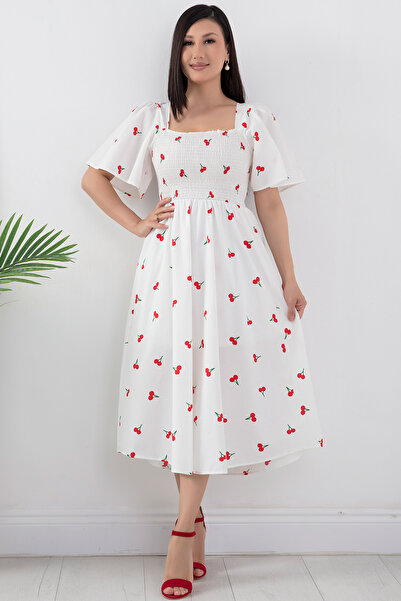 PULLIMM Φόρεμα Gipeli Polin με βολάν - GRS3483