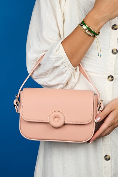 LuviShoes MARBELLA Пудра - Жіноча сумка через плече