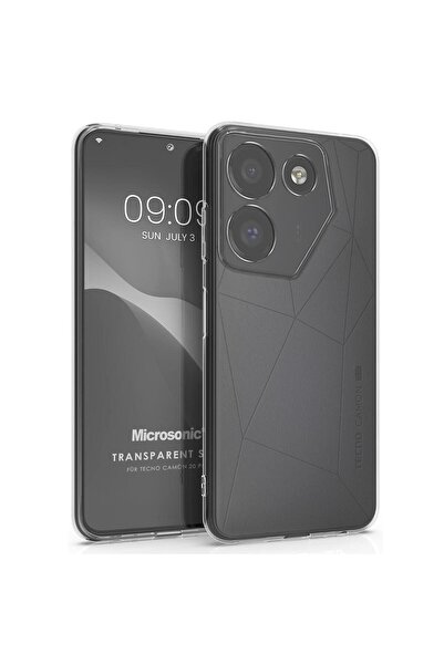 Microsonic TECNO Camon 20S Pro 5G Kılıf Transparent Soft Şeffaf