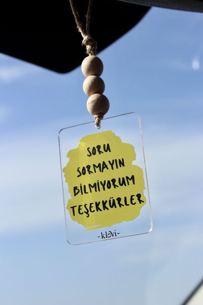 klovi Soru Sormayın Araba Süsü