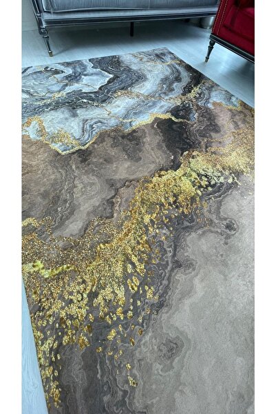 MEKA TEKSTİL New Model Powder Pyramid Pattern Elastic Carpet Cover