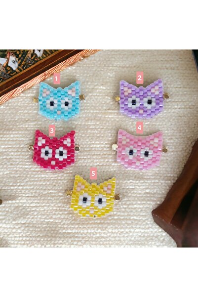 toptanhanem Brățară cu pisică figuri cu margele Miyuki - Bijuterii elegante ș...