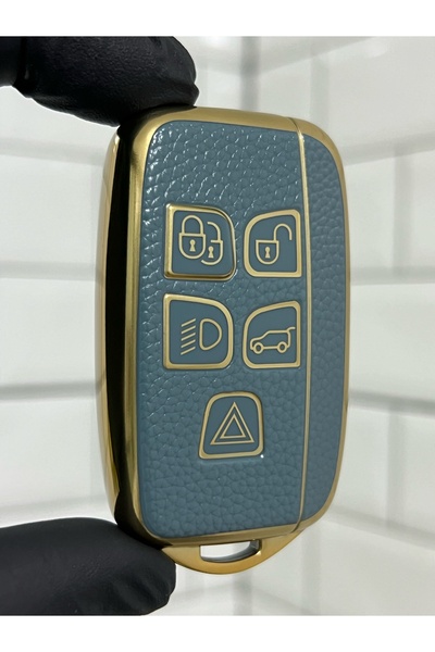 BARKAS ELEKTRONİK Gray Range Rover Evoque Vogue Sport Discovery Freelander Smart Nano Key Case
