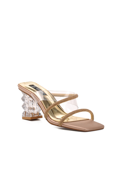 Venüs 22411257 Beige Women's Heeled Shoes