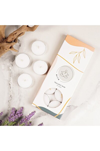 Mitr Beyaz Tealight Mum