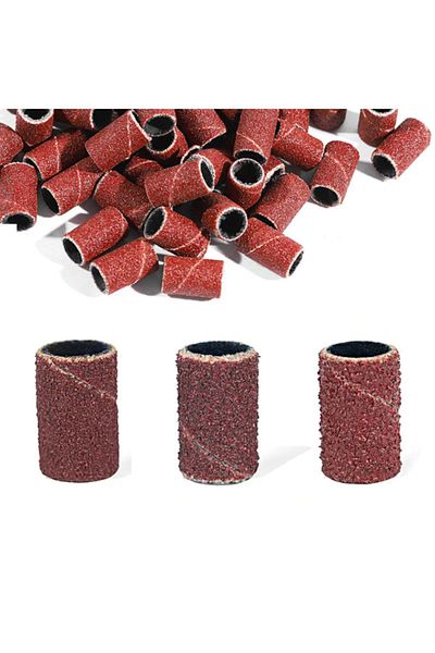 ALYA SİMİN Pedicure File Sandpaper 50 Pieces Nail File Sandpaper