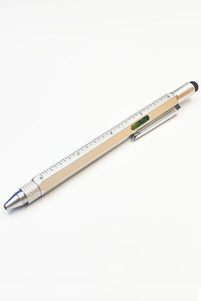 tusah Su Terazili Cetvelli Tornavidalı Mühendis Kalemi Kutusuz Kişiye Özel