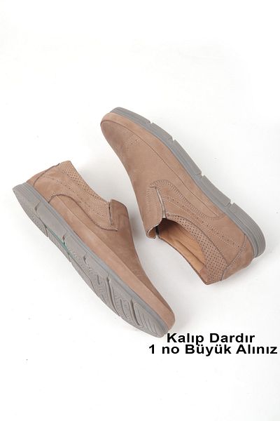 Ayakkabı Vakti Güvenal Organic Soft Soft Genuine Leather - Ανδρικά εσωτερικά-εξωτερικά casual παπούτσια