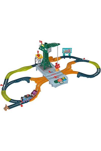 Thomas&Friends Thomas ve Arkadaşları Talking Cranky Tren Seti HRC47