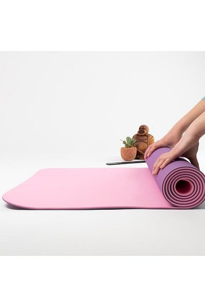 Mitr Purple Non-Slip Yoga & Pilates Mat