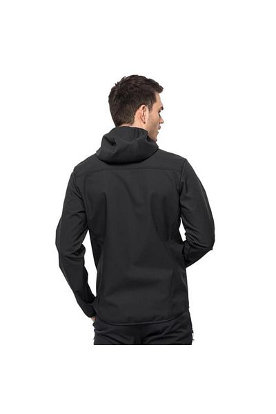 Jack Wolfskin سويت شيرت رجالي من BORNBERG HOODY M باللون الأسود - 6000 - سويت شيرت