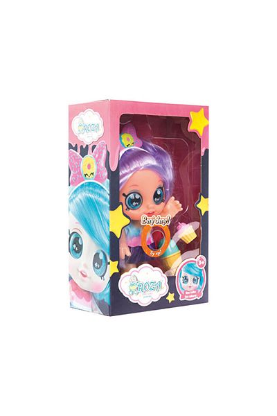 Global Rose Candy Baby Girl with Purple Skirt - Functional