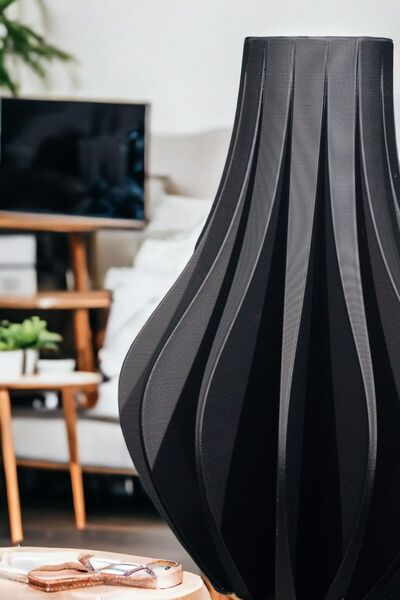 CESTOPİENO 14x14x20 cm Siva bioplastična dugačka vaza