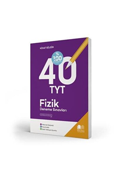 Genel Markalar TYT Fizik 40 Deneme Nihat Bilgin Yayınları