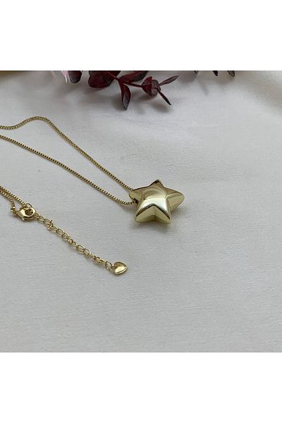 Piaro Collection Brass Star Necklace
