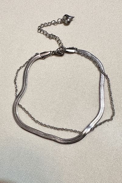 Okko Store Steel Italian Chain Ankle