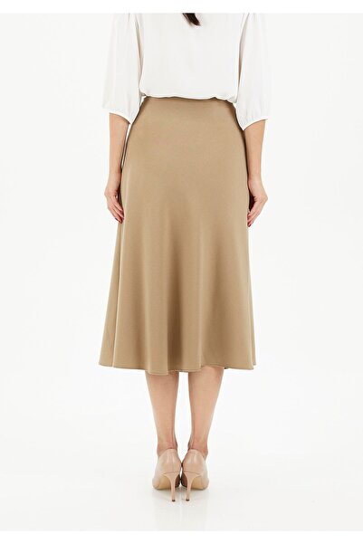 G-Line A-lineCamelMidi Kilos Skirt