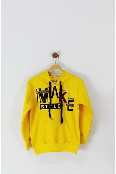TRENDİMİZBİR Make Style Printed Sweatshirt