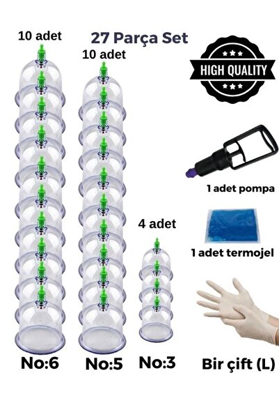 Tilda BSC. & Home 27 Parça Ağrı Giderici Masaj Kupa Seti - Selülit Ve Çatlak ...