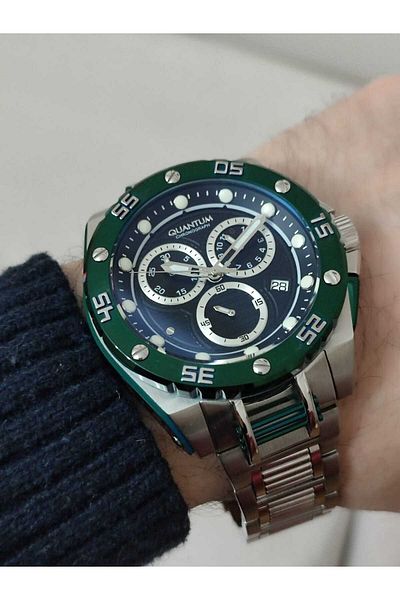 Quantum PWG1062-360 Steel Cord Men's Wristwatch Function 1900