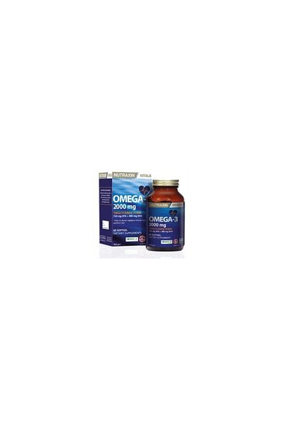 Nutraxin Omega-3 2000Mg 60 Softgel Natural and Healthy Choice