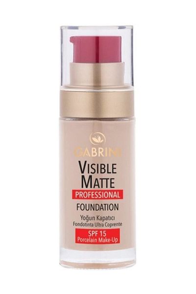 Gabrini Visible Series Matte Foundation - Extra Water Resistant No 1