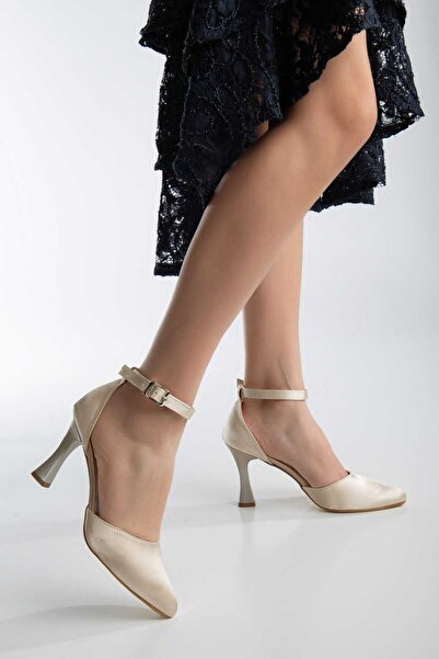 ACMZ SHOES Γυναικεία σατέν βραδινά παπούτσια