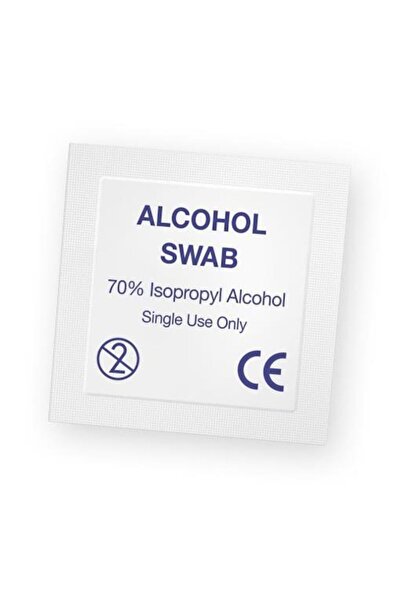 medipack Alkollü Mendil Alkol Swap Cilt Temizleme Mendili Alcohol Swap 50 Kut...