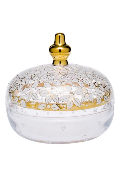 Paşabahçe Leaf White Sugar Bowl