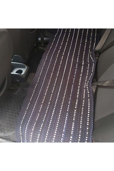 BALA HOME Covor pentru scaune auto Husa scaunului Pernă de podea Covor țesut manual față 2 bucăți+spate 1 bucată