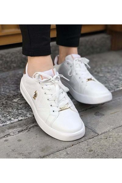 U.S. Polo Assn. ΒΑΣΗ. Polo Assn 0722 - Αθλητικά παπούτσια White Sneaker
