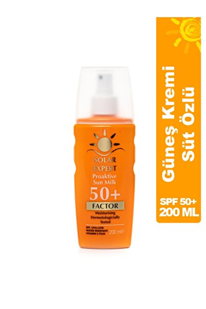 SOLAR EXPERT Güneş Kremi Spf 50+ Factor 200 ml