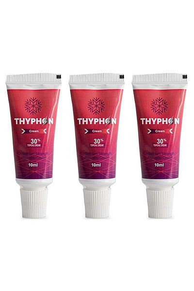 thyphon 10ml Set of 3 - Topical Cream before Anesthesia Effect Laser Hair Removal, Tattoo, Filling Botox and Waxing
