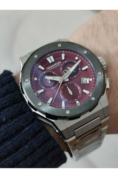 Quantum PWG1081-380 Steel Cord Men's Wristwatch Function 1899