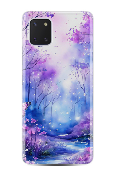 Genel Markalar Samsung Galaxy Note 10 Lite Kılıf Desenli Baskılı Silikon Butt...