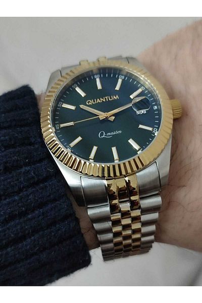 Quantum Qmg941 Steel Cord Men's Wrist Watch Automatic 1736