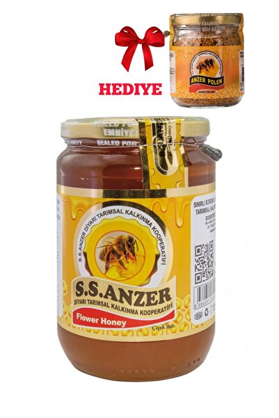 RİZE LOKMAN HEKİM AKTAR Şehr-i Anzer Kooperatifi Kurşun Mühürlü Çiçek Balı 1kg